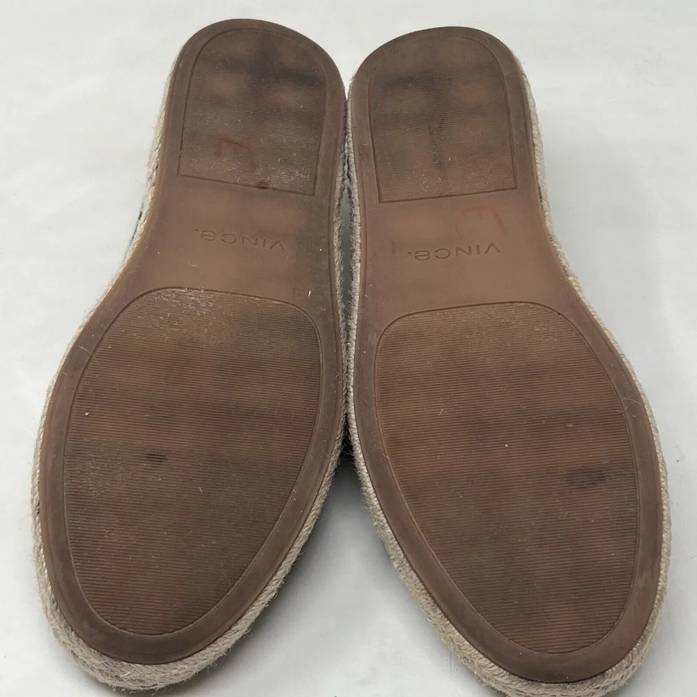 Vince - Upton Womens Canvas Slip On Espadrilles 9